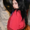 Charli XCX Paris Fashion Week 2025 Photocall Half-Zip Red Jacket