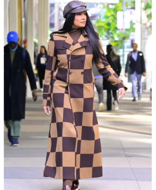 PIX11 Studio 2025 Garcelle Beauvais Long Coat Buy Now