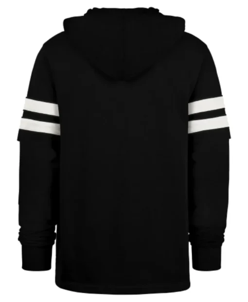 Philadelphia Eagles Quick Switch Cornerback ’47 Lacrer Hoodie - Black