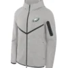 Philadelphia Eagles Tech Grey Windrunner Hoodie