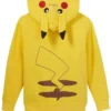 Pokemon Pikachu Yellow Costume Halloween Hoodie