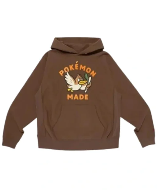 Pokemon Brown Hoodie