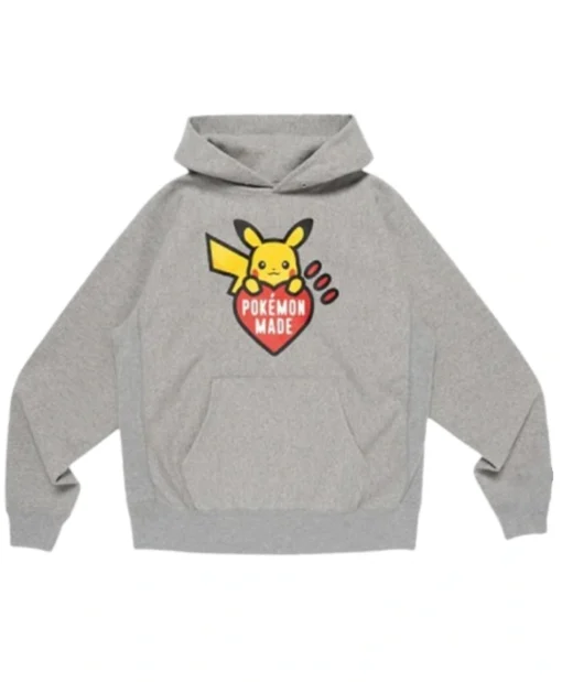 Pokemon Grey Hoodie