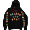 Praise The Lord Patch Black Pullover Hoodie