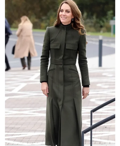Kate Middleton Northern Ireland Visit 2025 Green Coat