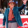 The 20th Rome Film Festival 2025 Renzo Arbore Blue Velvet Blazer