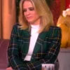 The View Sara Haines Plaid Blazer