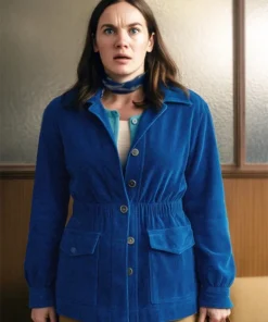 Down Cemetery Road S1 Sarah Tucker Blue Jacket