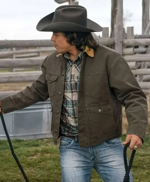 Nathaniel Arcand Heartland Grey Jacket