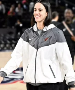 WNBA Playoffs Game Three Semifinals 2025 Aces vs Fever Caitlin Clark Windrunner Jacket