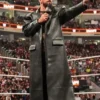 Seth Rollins Monday Night RAW Black Leather Long Coat