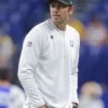 Shane Steichen NFL Preseason 2025 Indianapolis Colts Half Zip-Up Sweatshirt