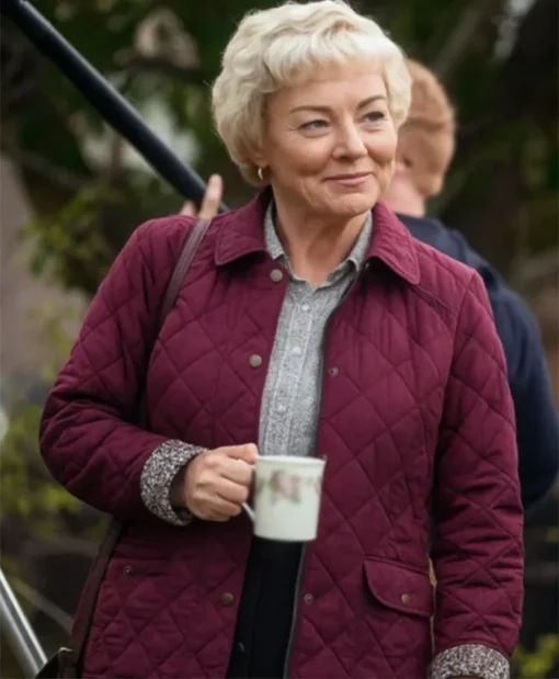 I Fought The Law S1 Sheridan Smith Purple Jacket
