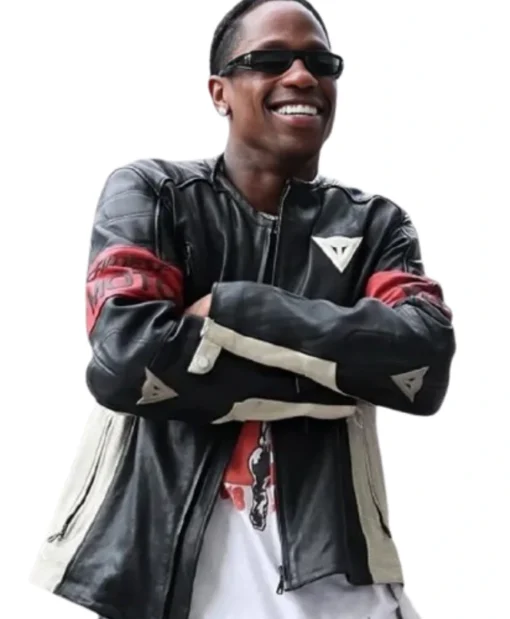 F1 Grand Prix Of Miami Travis Scott Leather Jacket