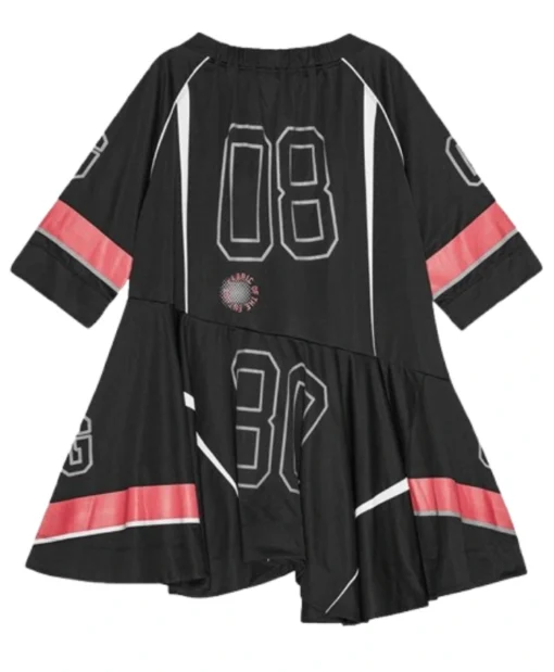 Taylor Swift Chiefs Oversized Mini black Dress