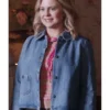 Rose McIver TV Series Ghosts US S05 Sam Denim Jacket In Blue