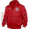 St. Louis Cardinals Historic L-2B Bomber Hooded Jacket