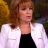 Joy Behar The View 2025 White Zip Jacket