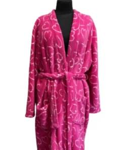 Shelley McGuinness Skins S06 Clare Grogan Vintage Little Hearts Printed Robe