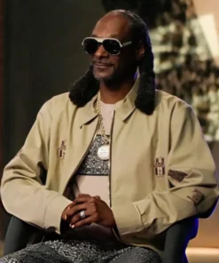 The Voice Season 28 Snoop Dogg Death Row Records Beige Cotton Jacket