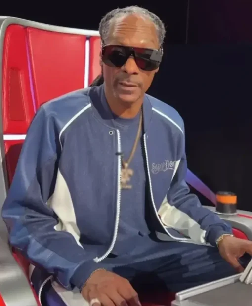 TV-Show The Voice 2025 Snoop Dogg Blue Tracksuit