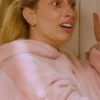 Stacey Solomon Stacey And Joe S2 Pink Velour Snuggie