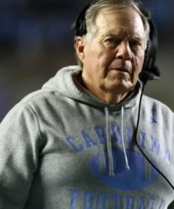 Bill Belichick TCU v North Carolina Grey Hoodie