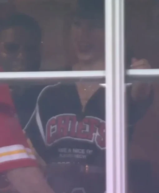 Chiefs VS Lions Taylor Swift Oversized Mini Black Dress