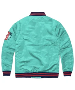Kansas City Current Ted Lasso Varsity Letterman Satin Jacket