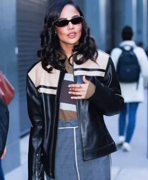NYC Tessa Thompson Leather Jacket