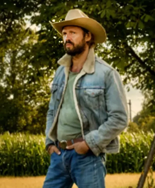 Pieter Embrechts Movie The Balloonist 2025 Arnaud Blue Denim Jacket