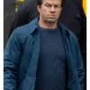 Dan Morgan Film The Family Plan 2 2025 Mark Wahlberg Blue Jacket
