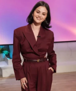 Selena Gomez The Jennifer Hudson Show S04 Cropped Blazer
