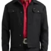 Pierson Fodé The Kelly Clarkson Show 2025 Black Cotton Jacket