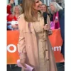 Savannah Guthrie The Today Show 2025 Floral Trench Coat