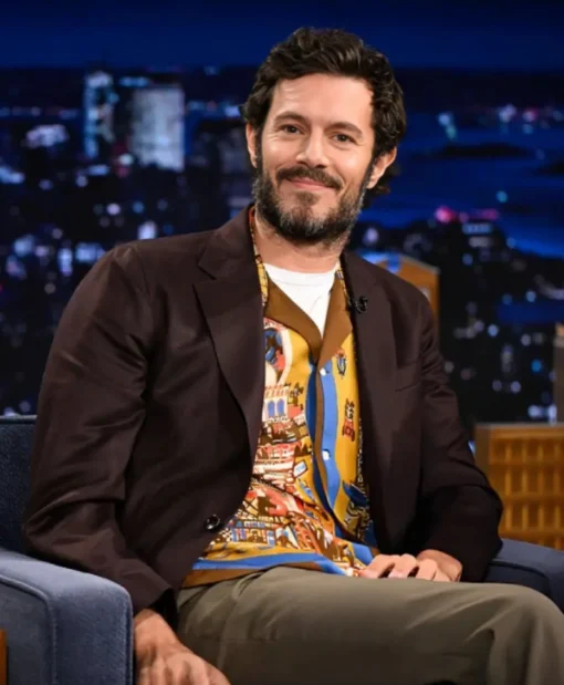 Adam Brody The Tonight Show Starring Jimmy Fallon S13 Black Blazer
