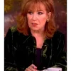 Joy Behar Green Velvet Jacket