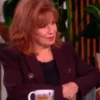 Joy Behar The View 2025 Burgundy Blazer