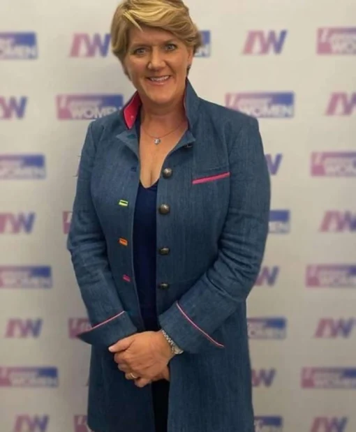 Clare Balding Coat Today