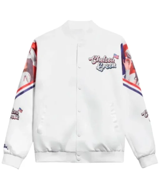 Chelsea Green USA Fanimation Bomber Jacket
