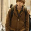 Kyle Morgan Film The Family Plan 2 2025 Van Crosby Cotton Hooded Jacket - Brown