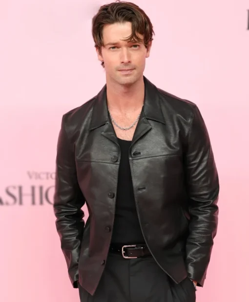 Patrick Schwarzenegger VSFS Leather Jacket
