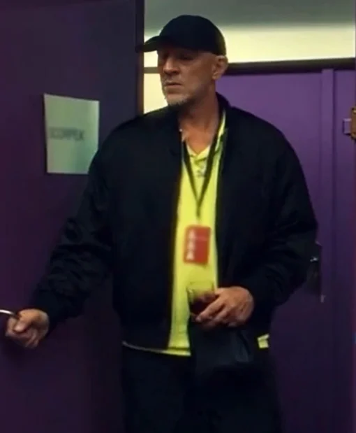 Vincent Cassel Banger Black Bomber Jacket