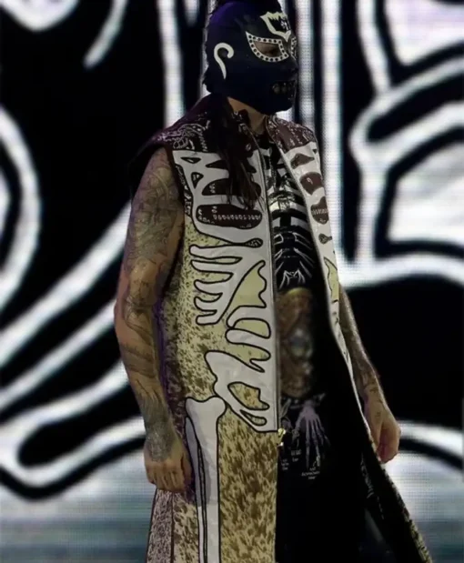 Dominik Mysterio WWE SummerSlam Leather Coat