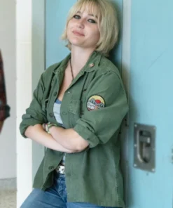 Alyvia Alyn Lind Wayward 2025 Green jacket