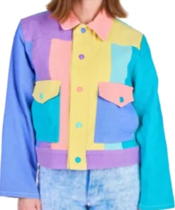 X Mayo TV-Series Loot S03 Color-Black Cotton Multicolor Jacket