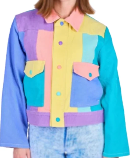 X Mayo TV-Series Loot S03 Color-Black Cotton Multicolor Jacket