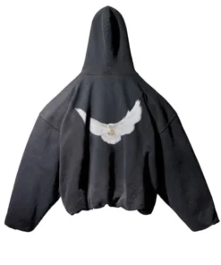 Yeezy Gap Balenciaga Dove Black Pullover Hoodie