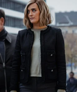 Cote De Pablo NCIS S01 Black Jacket