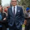 Ted Danson A Man on the Inside S02 Charles Single-Breasted Black Tailored Suit